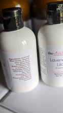 Load image into Gallery viewer, Moisturizing Lotion Lilac &amp; Honeysuckle 3.4 oz - 8 oz Essential Oils Non-GMO Eco certified
