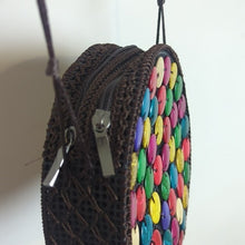 Load image into Gallery viewer, Women&#39;s Boho Round Beaded Colorful Crossbody Bag Small Travel
